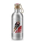 ELITE Fahrrad-Wasserflasche - FĽAŠA EROICA 600 BRENTA - Silber