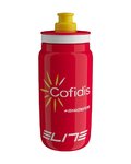 ELITE Fahrrad-Wasserflasche - FLY COFIDIS - Rot