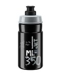ELITE Fahrrad-Wasserflasche - JET 350 - Schwarz