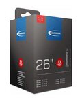 SCHWALBE Reifenschlauch - SV13F 26x2.10/3.00 40mm - Schwarz