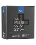 SCHWALBE Reifenschlauch - AIR PLUS AV21+AP 27.5x2.10/3.00 AV 40mm - Schwarz