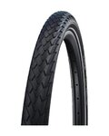 SCHWALBE Reifen - MARATHON 26x1.25 (32-559) TWIN SKIN GREEN GUARD - Schwarz
