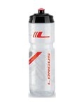 LONGUS Fahrrad-Wasserflasche - TESA 800ml - Transparent/Rot