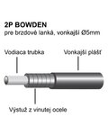 LONGUS Bowden - 2P BOWDEN - Schwarz