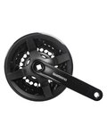 SHIMANO Kurbeln und Kettenblätter - TOURNEY FC-TY301 OEM 42-34-24 3x6-7-8 - Schwarz