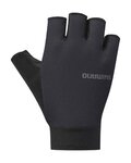 SHIMANO Fingerlose Fahrradhandschuhe - EXPLORER - Schwarz