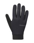 SHIMANO Langfinger-Fahrradhandschuhe - EXPLORER FF - Schwarz