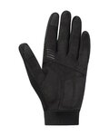SHIMANO Langfinger-Fahrradhandschuhe - EXPLORER FF - Schwarz
