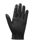 SHIMANO Langfinger-Fahrradhandschuhe - WINDBREAK RACE - Schwarz