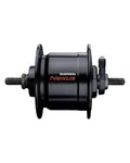 SHIMANO Vorderradnabe mit Dynamo - DHC3000 36 - Schwarz