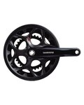 SHIMANO Kurbeln und Kettenblätter - TOURNEY A070 170mm 50/34 - Schwarz
