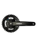 SHIMANO Kurbeln und Kettenblätter - ALTUS 175mm 36/22 - Schwarz