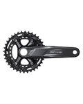 SHIMANO Kurbeln und Kettenblätter - DEORE M5100 175mm 36/26 - Schwarz