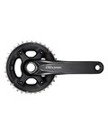 SHIMANO Kurbeln und Kettenblätter - DEORE M6000 175mm 38/28 - Schwarz