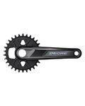 SHIMANO Kurbeln und Kettenblätter - DEORE M6100 170mm 30 - Schwarz