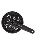 SHIMANO Kurbeln und Kettenblätter - SLX MT500 40-30-22 3x10 - Schwarz