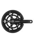 SHIMANO Kurbeln und Kettenblätter - CLARIS R2000 175mm 50/34 - Schwarz
