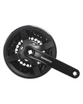 SHIMANO Kurbeln und Kettenblätter - TOURNEY TY301 150mm 42/34/24 - Schwarz