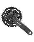 SHIMANO Kurbeln und Kettenblätter - CUES U6000-2 175mm 36/22 - Schwarz