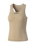 SHIMANO Ärmelloses Fahrrad-Shirt - VERTEX SL - Beige