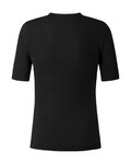 SHIMANO Kurzarm Fahrrad-Shirt - VERTEX SS - Schwarz