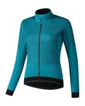 SHIMANO Winddichte Fahrradjacke - KAEDE WIND - Türkis