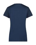 SHIMANO Kurzarm Fahrrad-Shirt - GRAPHIC TEE - Blau