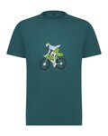 SHIMANO Kurzarm Fahrrad-Shirt - SENTIERO LTD - Grün