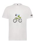 SHIMANO Kurzarm Fahrrad-Shirt - SENTIERO LTD - Weiß