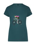 SHIMANO Kurzarm Fahrrad-Shirt - SENTIERO LTD - Grün