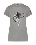 SHIMANO Kurzarm Fahrrad-Shirt - SENTIERO LTD - Grau
