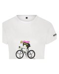 SHIMANO Kurzarm Fahrrad-Shirt - SENTIERO LTD - Weiß