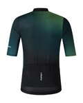 SHIMANO Kurzarm Fahrradtrikot - BREAKAWAY - Grün/Schwarz