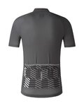 SHIMANO Kurzarm Fahrradtrikot - AEROLITE - Grau