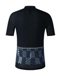 SHIMANO Kurzarm Fahrradtrikot - AEROLITE - Blau