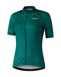 SHIMANO Kurzarm Fahrradtrikot - MIZUKI - Grün