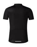 SHIMANO Kurzarm Fahrradtrikot - ELEMENT - Schwarz