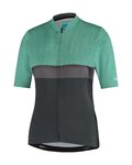 SHIMANO Kurzarm Fahrradtrikot - SUMIRE - Grün/Grau