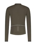 SHIMANO Langarm Fahrradtrikot für den Sommer - VERTEX THERMAL LONG - Grün