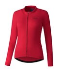 SHIMANO Langarm Fahrradtrikot für den Winter - KAEDE THERMAL LONG - Rosa