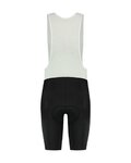 SHIMANO Kurze Fahrradhose mit Trägern - INIZIO - Schwarz