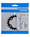 SHIMANO Kettenblatt - SLX M660 22 - Schwarz