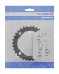 SHIMANO Kettenblatt - CHAINRING M361 32 - Schwarz