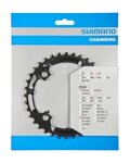 SHIMANO Kettenblatt - DEORE M590 36 - Schwarz