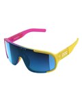 POC Fahrradsonnenbrille - ASPIRE - Gelb/Rosa/Blau
