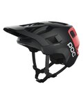 POC Fahrradhelm - KORTAL  - Schwarz/Rot