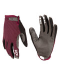 POC Langfinger-Fahrradhandschuhe - RESISTANCE ENDURO ADJ - Rot