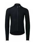 POC Langarm Fahrradtrikot für den Winter - RADIANT - Schwarz