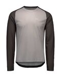 POC Langarm Fahrradtrikot für den Sommer - MOTION AIR L/S - Grau