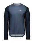 POC Langarm Fahrradtrikot für den Sommer - MOTION AIR L/S - Blau
